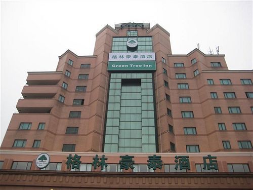 Greentree Inn Jiangsu Wuxi New District Airport Business Hotel Exterior foto
